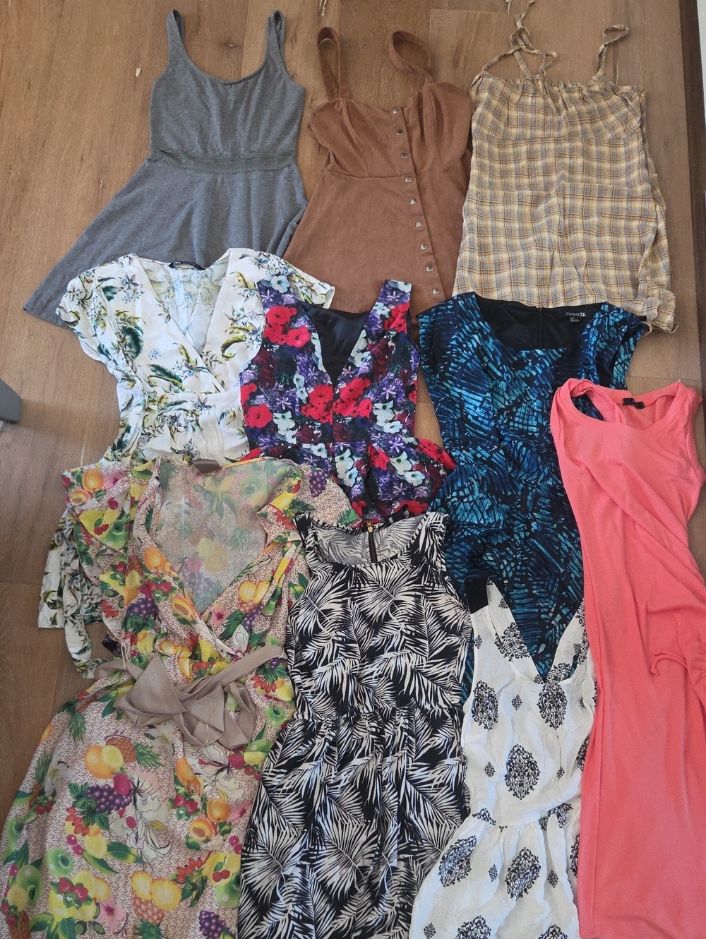 Bundle Of 10 Dresses Zara H&M Forever21 Abercrombie U0, Size Small
